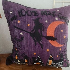 Halloween-Im 100% that Witch Pillow